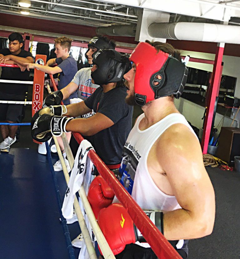 Boxing Team John's Gym in Austin, Texas